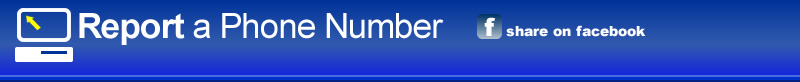 Report a phone number